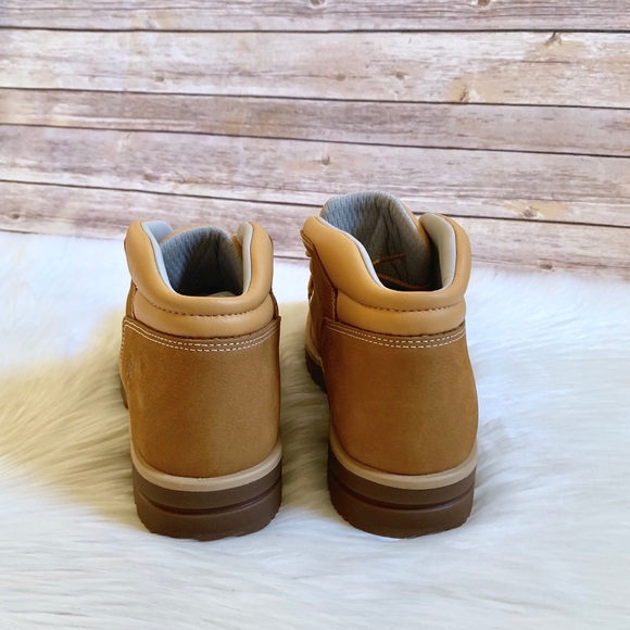 Timberland Wheat Newtonbrook Moc Toe Chukka Boots - Picture 6 of 7